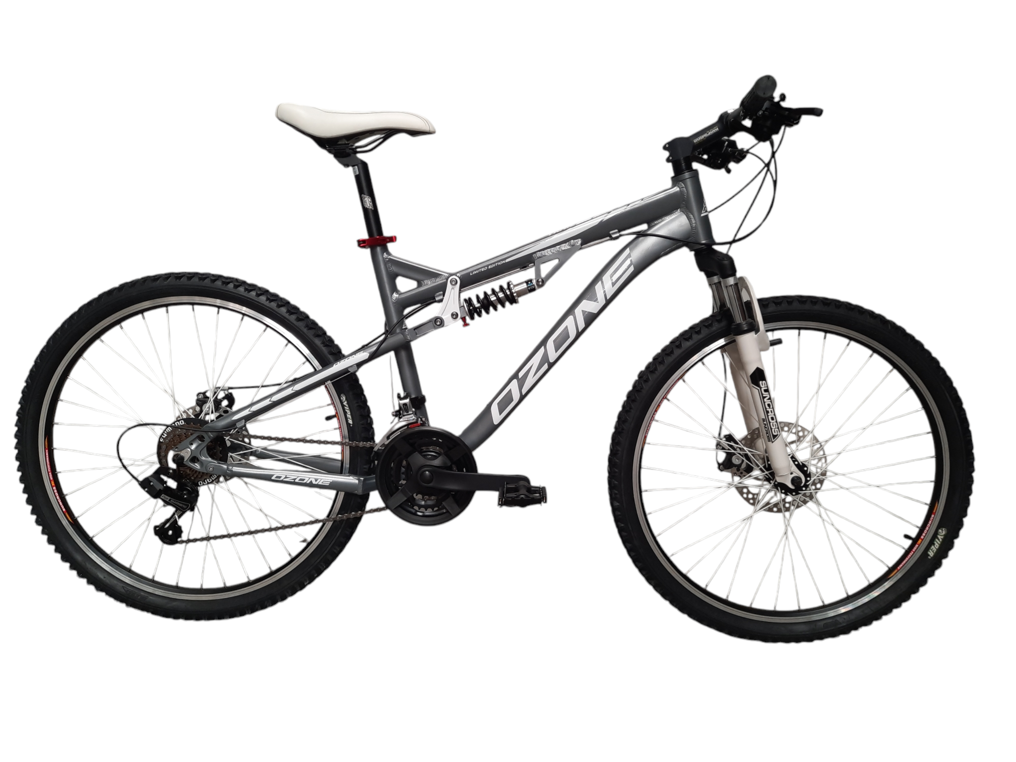 BICICLETA OZONE TRAIL BLAZE 26" CINZA ANTRACITE T19